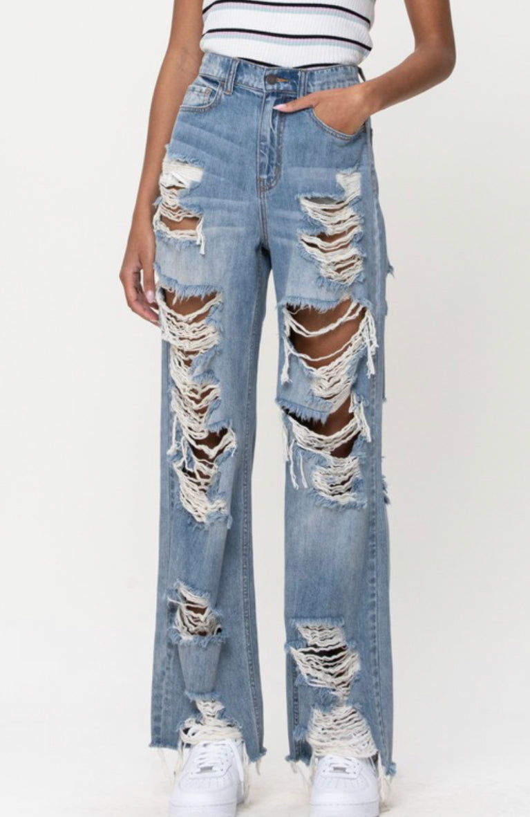 Ripped And Rowdy Denim